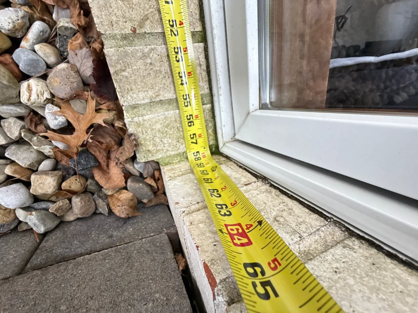Energy-efficient windows installed in a Plum Creek home